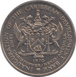 1970 4 DOLLARS SAINT KITTS AND NEVIS - WORLD COINS - Cambridgeshire Coins