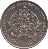 1970 4 DOLLARS SAINT LUCIA - WORLD COINS - Cambridgeshire Coins