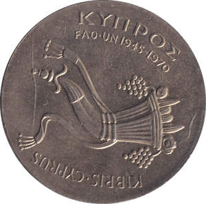 1970 500 MILLS CYPRUS - WORLD COINS - Cambridgeshire Coins