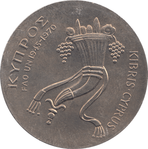 1970 500 MILS CYPRUS - WORLD COINS - Cambridgeshire Coins