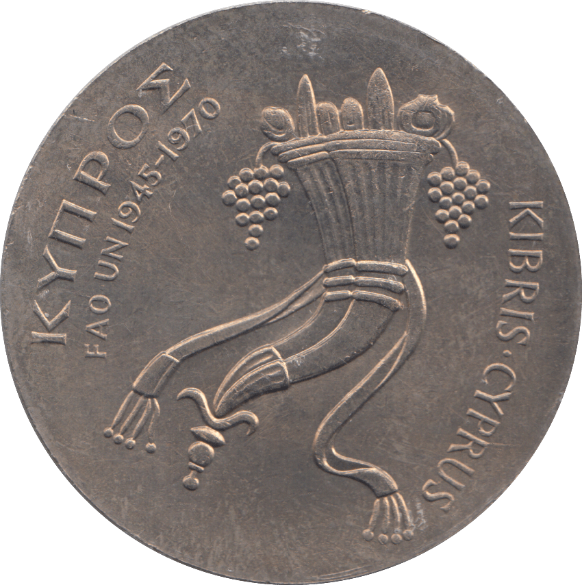 1970 500 MILS CYPRUS - WORLD COINS - Cambridgeshire Coins