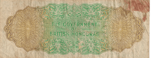 1970 BELIZE DOLLAR BANKNOTE REF-1678 - WORLD BANKNOTES - Cambridgeshire Coins