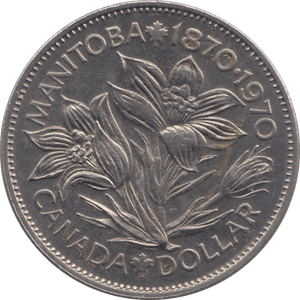 1970 CANADA ONE DOLLAR - WORLD COINS - Cambridgeshire Coins