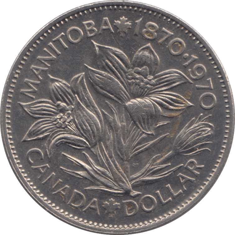 1970 CANADA ONE DOLLAR - WORLD COINS - Cambridgeshire Coins