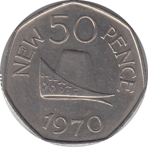 1970 CAP OF DUKE 50P - WORLD COINS - Cambridgeshire Coins