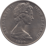 1970 DOLLAR NEW ZEALAND - WORLD COINS - Cambridgeshire Coins