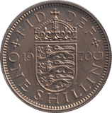 1970 ENGLISH SHILLING ( UNC ) - SHILLING - Cambridgeshire Coins