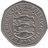 1970 FIFTY PENCE GUERNSEY - WORLD COINS - Cambridgeshire Coins