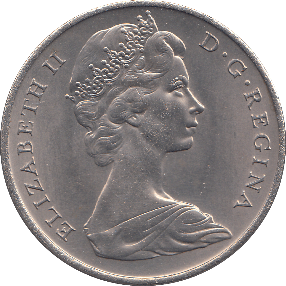 1970 GIBRALTAR ONE CROWN - WORLD COINS - Cambridgeshire Coins