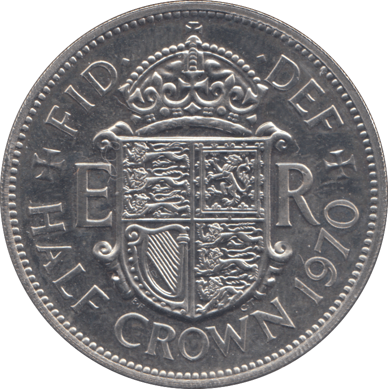 1970 HALFCROWN ( BU ) - HALFCROWN - Cambridgeshire Coins