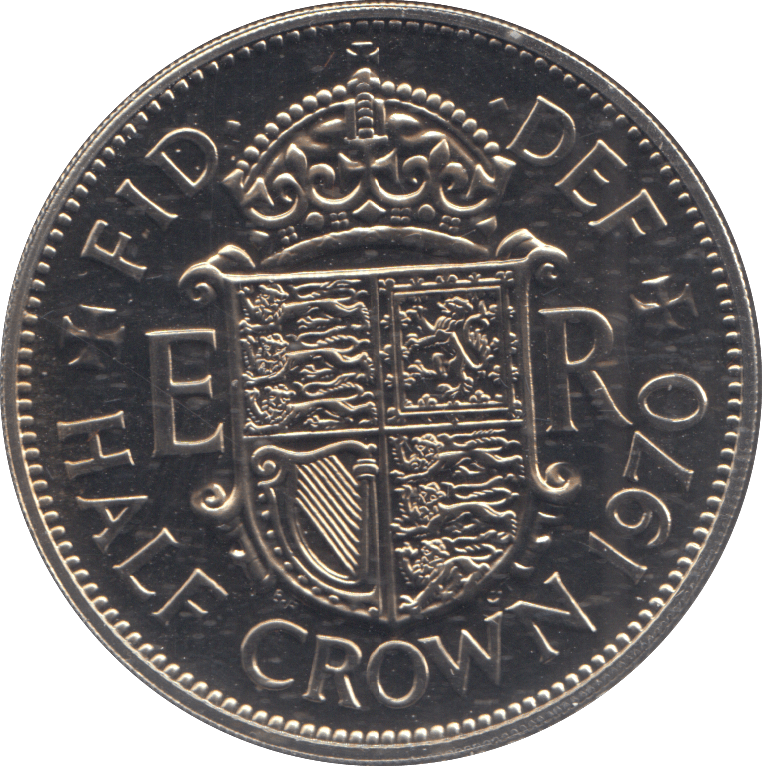 1970 HALFCROWN ( PROOF ) - HALFCROWN - Cambridgeshire Coins