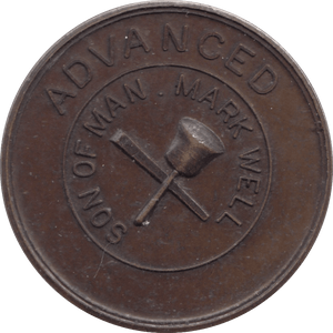 1970 MASONIC TOKEN MEDALLION - MEDALS & MEDALLIONS - Cambridgeshire Coins