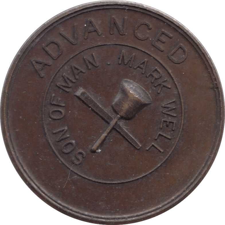 1970 MASONIC TOKEN MEDALLION - MEDALS & MEDALLIONS - Cambridgeshire Coins