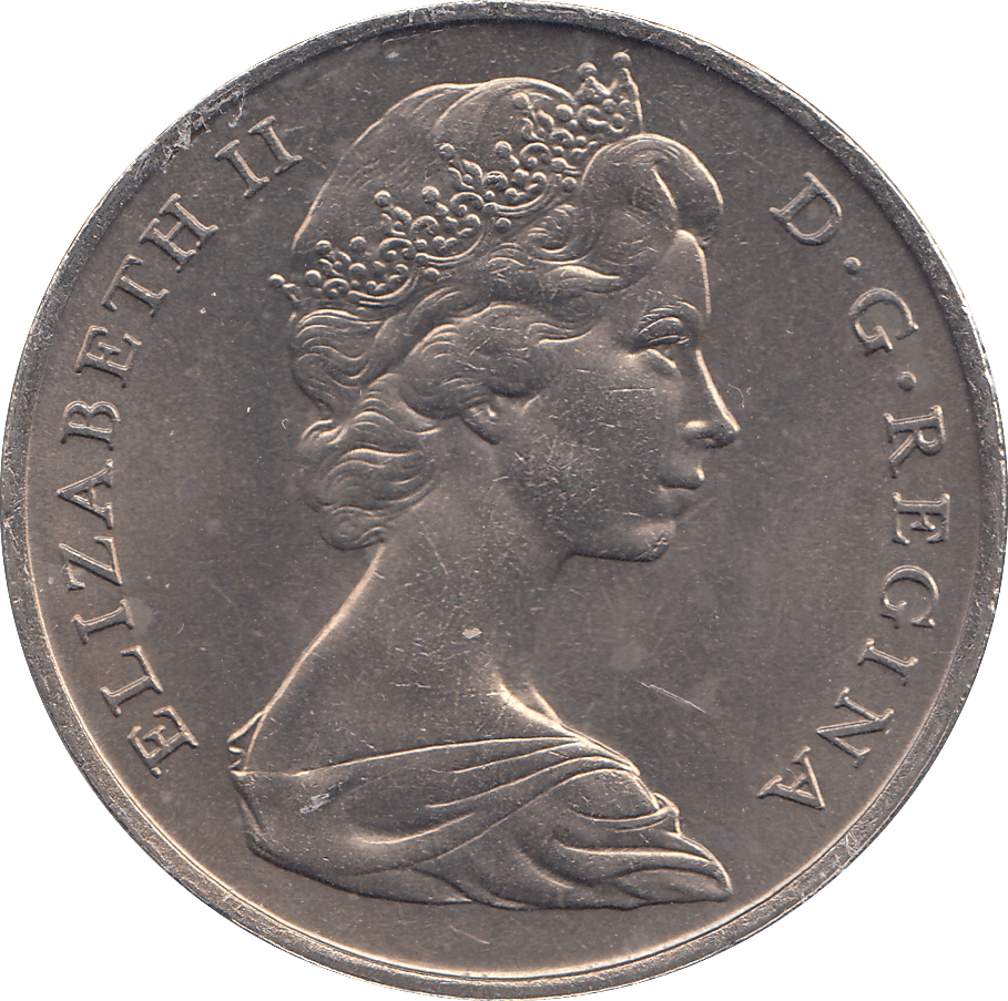 1970 ONE CROWN GIBRALTAR ( BU ) - WORLD COINS - Cambridgeshire Coins