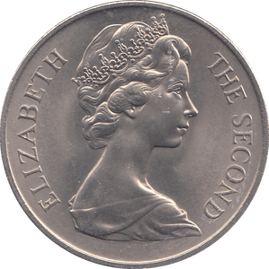 1970 ONE CROWN MANX CAT ISLE OF MAN - WORLD COINS - Cambridgeshire Coins