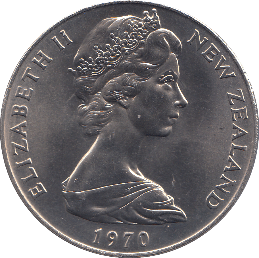 1970 ONE DOLLAR COIN NEW ZEALAND - WORLD COINS - Cambridgeshire Coins