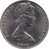 1970 ONE DOLLAR COIN NEW ZEALAND - WORLD COINS - Cambridgeshire Coins