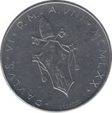 1970 ONE HUNDRED LIRE VATICAN - WORLD COINS - Cambridgeshire Coins