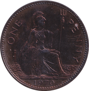 1970 PENNY ( PROOF ) - PENNY - Cambridgeshire Coins