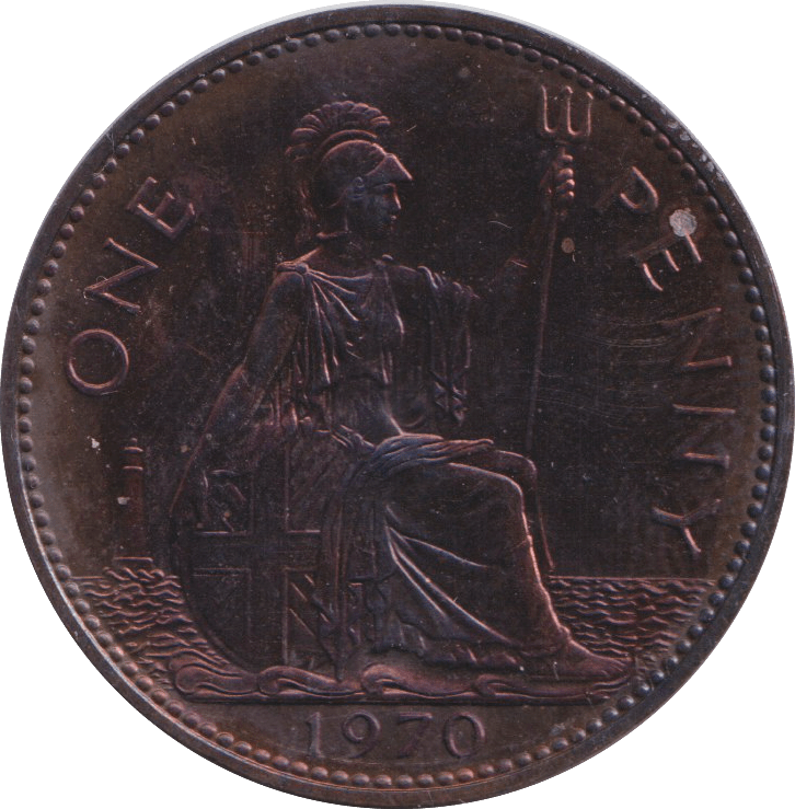 1970 PENNY ( PROOF ) - PENNY - Cambridgeshire Coins