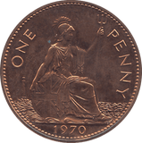 1970 PENNY ( PROOF ) - PENNY - Cambridgeshire Coins