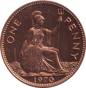 1970 PENNY ( PROOF ) - PENNY - Cambridgeshire Coins