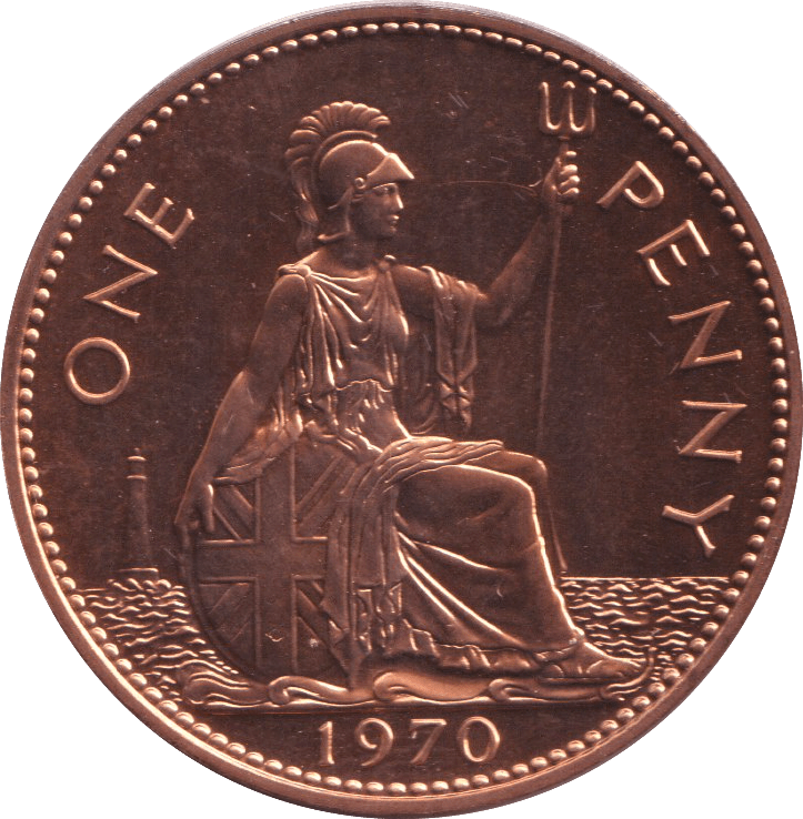 1970 PENNY ( PROOF ) - PENNY - Cambridgeshire Coins