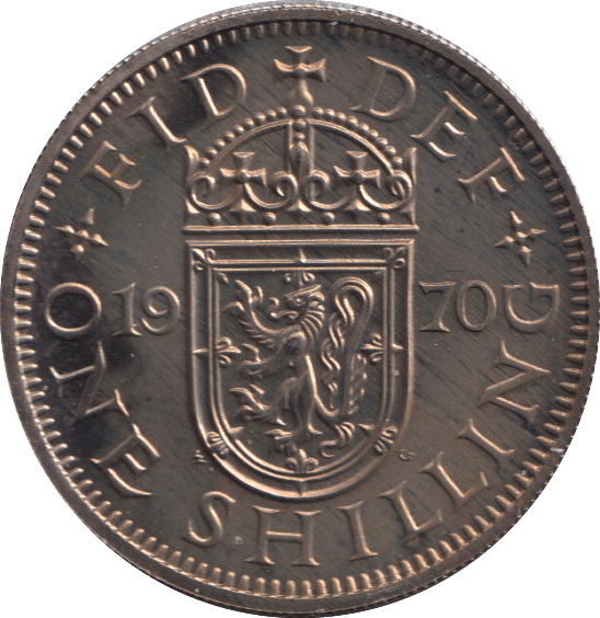 1970 SCOTTISH SHILLING ( PROOF ) - SHILLING - Cambridgeshire Coins