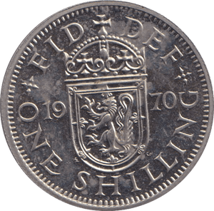 1970 SCOTTISH SHILLING ( PROOF ) - SHILLING - Cambridgeshire Coins