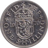 1970 SCOTTISH SHILLING ( PROOF ) - SHILLING - Cambridgeshire Coins