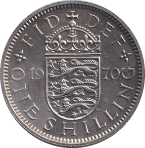 1970 SHILLING ( AUNC ) - SHILLING - Cambridgeshire Coins