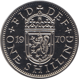 1970 SHILLING ( PROOF ) SCOTLAND - SHILLING - Cambridgeshire Coins