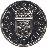 1970 SHILLING ( PROOF ) SCOTLAND - SHILLING - Cambridgeshire Coins