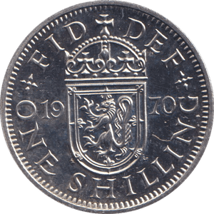 1970 SHILLING ( PROOF ) - SHILLING - Cambridgeshire Coins