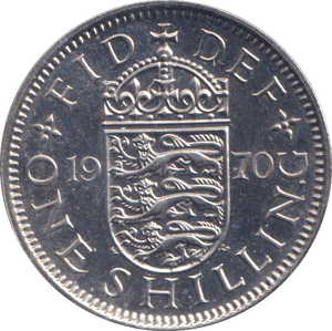 1970 SHILLING ( PROOF ) - SHILLING - Cambridgeshire Coins