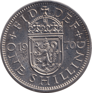 1970 SHILLING SCOTTISH ( PROOF ) 4 - SHILLING - Cambridgeshire Coins