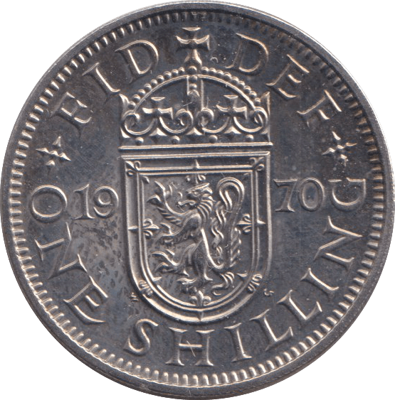 1970 SHILLING SCOTTISH ( PROOF ) 4 - SHILLING - Cambridgeshire Coins
