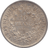 1970 SILVER 10 FRANCS FRANCE - SILVER WORLD COINS - Cambridgeshire Coins