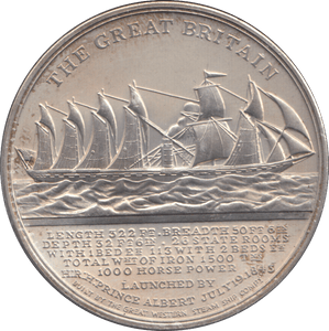 1970 SILVER BRISTOL COMMEMORATIVE TOKEN - SILVER WORLD COINS - Cambridgeshire Coins