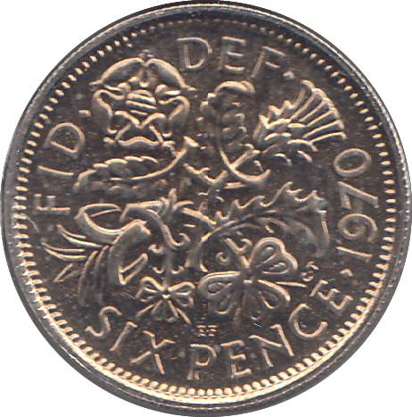 1970 SIXPENCE ( PROOF ) 5 - SIXPENCE - Cambridgeshire Coins