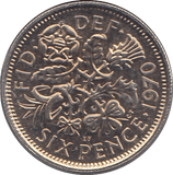 1970 SIXPENCE ( PROOF ) 5 - SIXPENCE - Cambridgeshire Coins