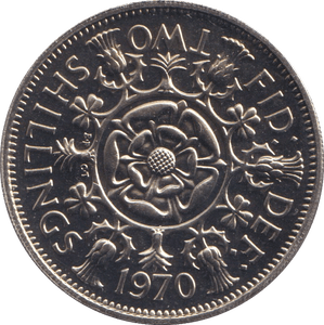 1970 TWO SHILLINGS ( PROOF ) - FLORIN - Cambridgeshire Coins
