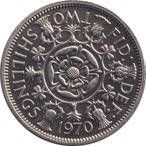 1970 TWO SHILLINGS ( PROOF ) - FLORIN - Cambridgeshire Coins
