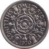 1970 TWO SHILLINGS ( PROOF ) - FLORIN - Cambridgeshire Coins