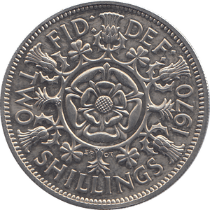 1970 TWO SHILLINGS ( PROOF ) - TWO SHILLINGS - Cambridgeshire Coins