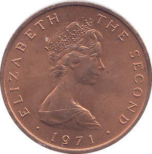 1971 1 PENCE ISLE OF MAN ( BU ) - WORLD COINS - Cambridgeshire Coins
