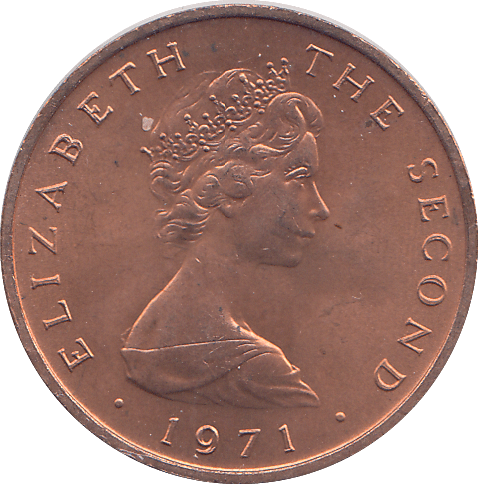 1971 1 PENCE ISLE OF MAN ( BU ) - WORLD COINS - Cambridgeshire Coins