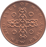 1971 1 PENCE ISLE OF MAN ( BU ) - WORLD COINS - Cambridgeshire Coins