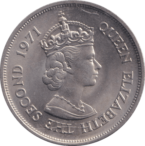 1971 10 RUPEES MAURITIUS - WORLD COINS - Cambridgeshire Coins