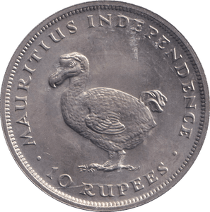 1971 10 RUPEES MAURITIUS - WORLD COINS - Cambridgeshire Coins